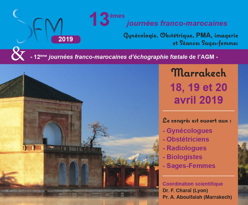 Journées Franco-marocaines de gynécologie obstétrique, PMA et Séances sages-femmes